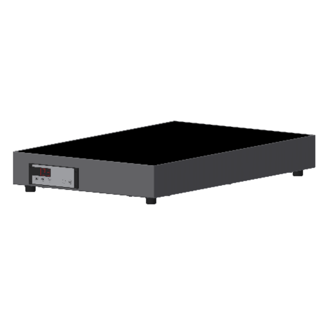 Warm Platte EC - A GN1 Metall | Auftisch