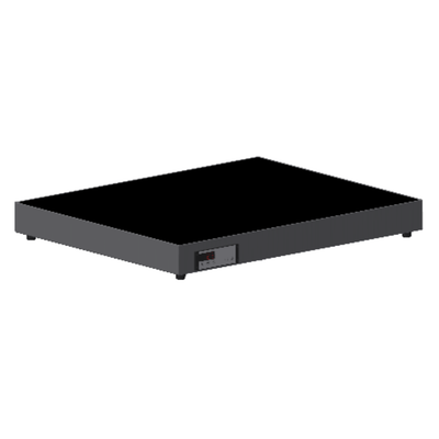 Warm Platte EC - A GN2 Metall | Auftisch