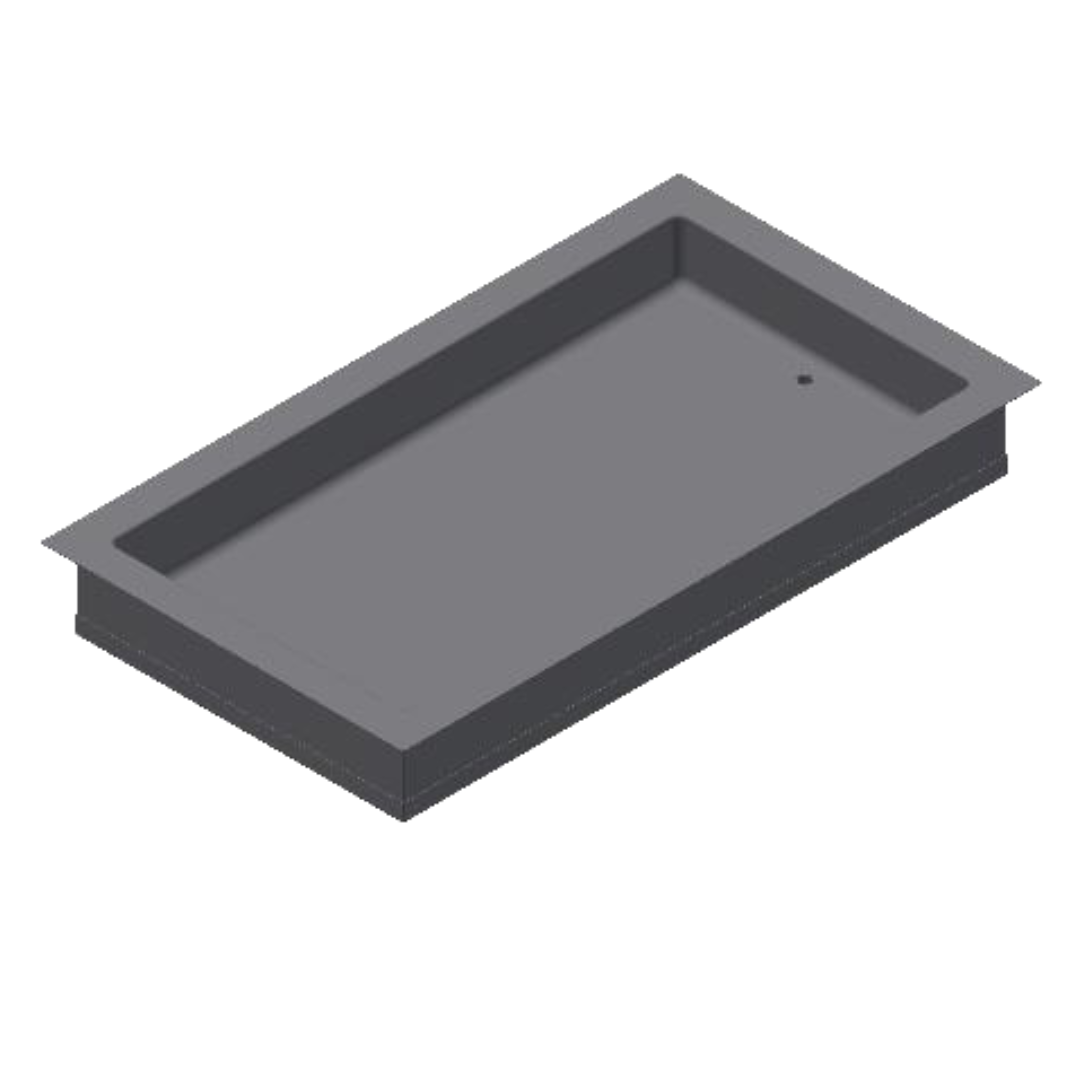 Warm Wanne GN3 | Einbau